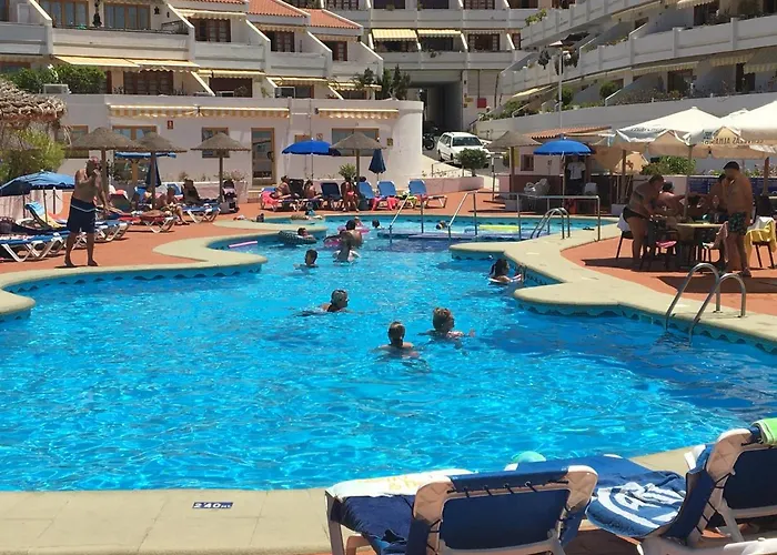 Garden City Costa Adeje 1 Bedroom Apartment Large Balcony Close To Beach * プラヤ・デ・ラス・アメリカス
